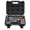 Trusa de chei tubulare PROJAHN Proficraft, 1/2”, 22 bucati, 72 dinti