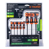 Set chei torx cu maner comfort grip, 8 buc/ set, Truper