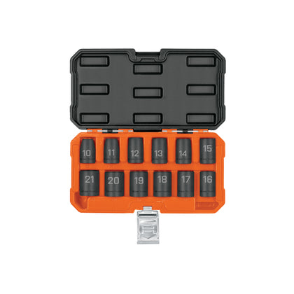 Set chei tubulare de impact, 10-21 mm, Truper