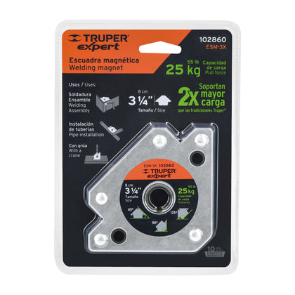 Vinclu magnetic pentru sudura, rezistenta max. 25 kg, Truper