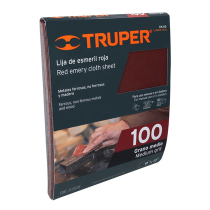 Hartie abraziva, granulatie 100, Truper