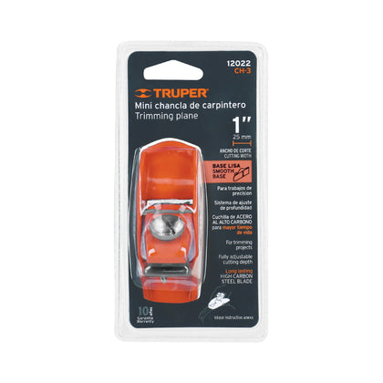 Mini rindea pentru lemn, 25 mm, Truper