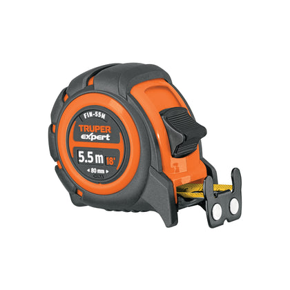 Ruleta cu banda metalica 5.5 m,  TRUPER EXPERT