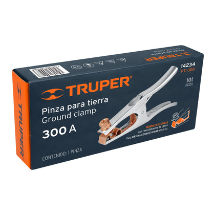 Clema impamantare pentru sudura, 300 A, Truper