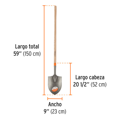 Cazma classic, cu coada din lemn 150 cm Truper