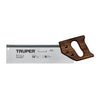 Fierastrau profesional de mana pentru taiere lemn/plastic cu maner lemn, L 30 cm - Truper