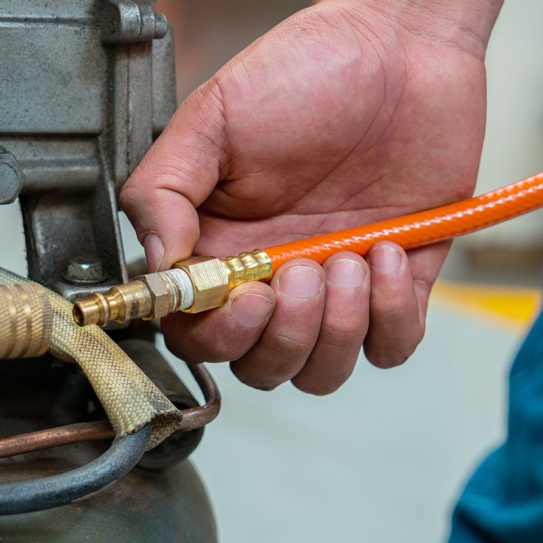 Furtun pentru aer comprimat Truper, 15 m x 1/4