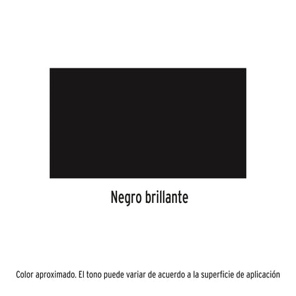 Spray vopsea, negru lucios, Truper