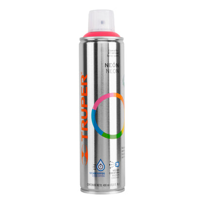 Spray vopsea, roz fosforescent, Truper