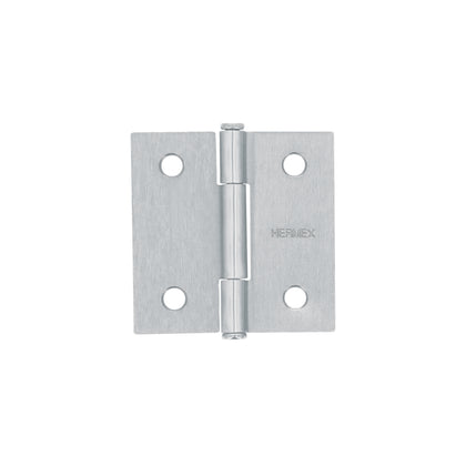 Balama patrata din otel satinat, 50 mm, Hermex