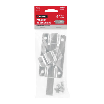 Zavor usa mobilier, aplicat, 100 mm, cromat, Hermex