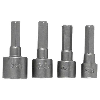 Set capete tubulare 7 / 8 / 10 / 13 mm 1/4” - 38 mm, Unior