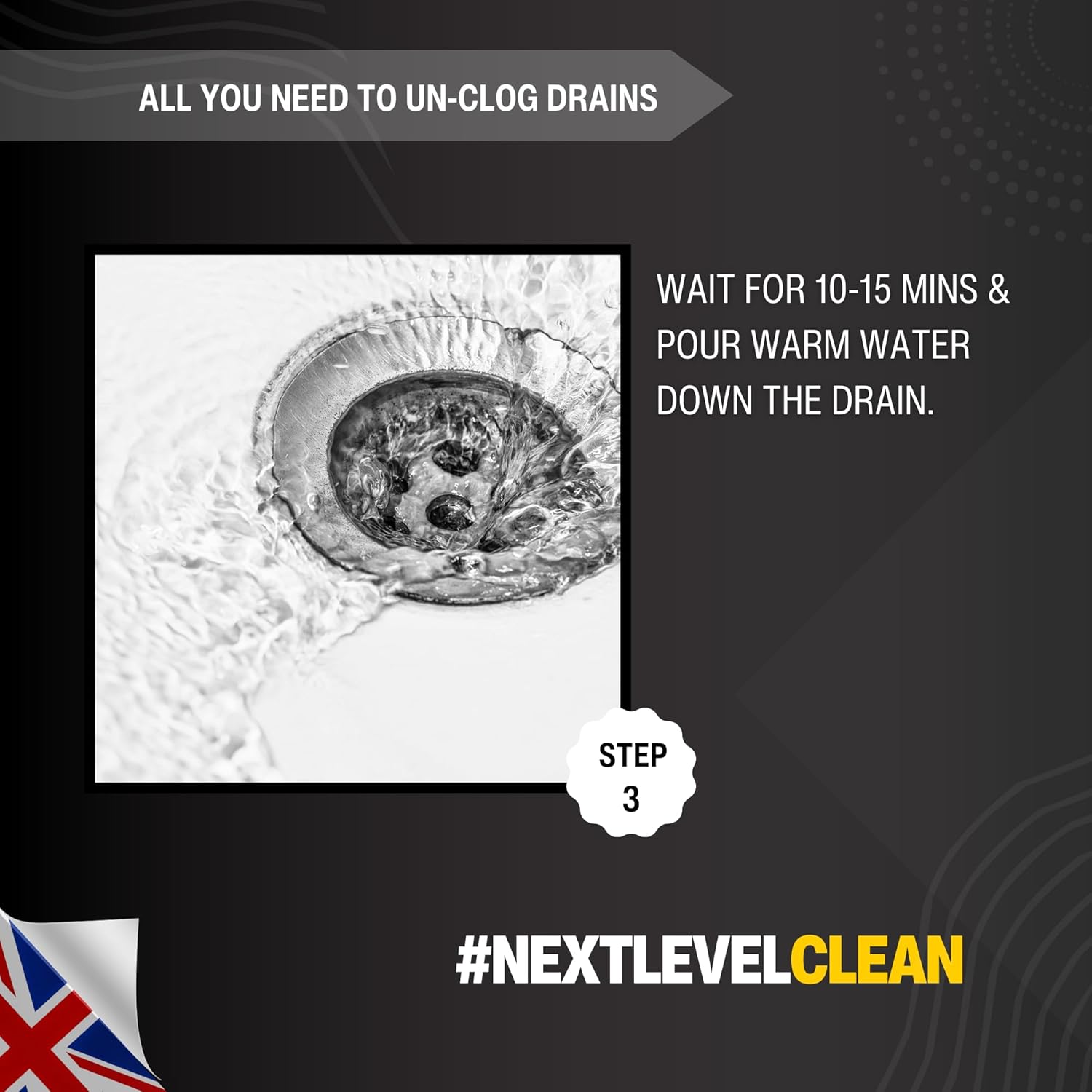 Solutie pentru desfundarea tevilor infundate cu par – Actiune rapida, 1000 ml – ZEP