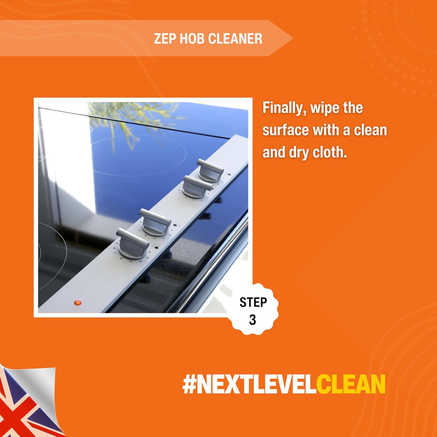 Solutie pentru curatare plite vitroceramice, fara zgarieturi, 250 ml – ZEP