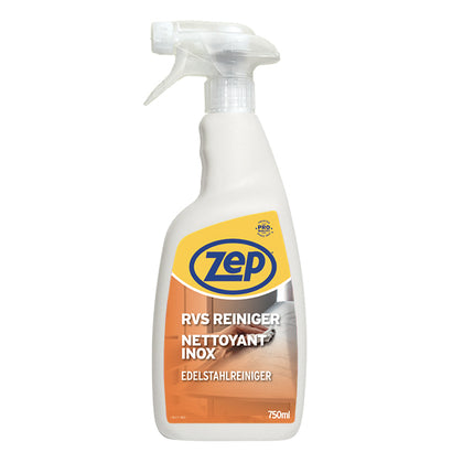 Solutie pentru curatare si lustruire suprafete din inox, crom si aluminiu, 750 ml – ZEP