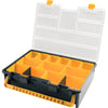 Cutie depozitare ArtPlast din plastic cu capac transparent si cu cutii asortate 443x317x107 mm