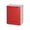 Cos de gunoi modular ArtPlast Eco-Logico interior 340x290x470 pentru colectare selectiva deseuri culoare: rosu