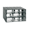Cutie depozitare cu 9 sertare transparente 382x290x230mm - sculeshop